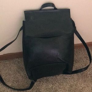 Leather small backpack/purse